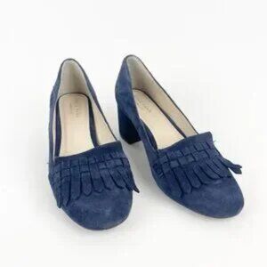 Cole Haan Mabel Tassel Suede Pumps. Size 7.5